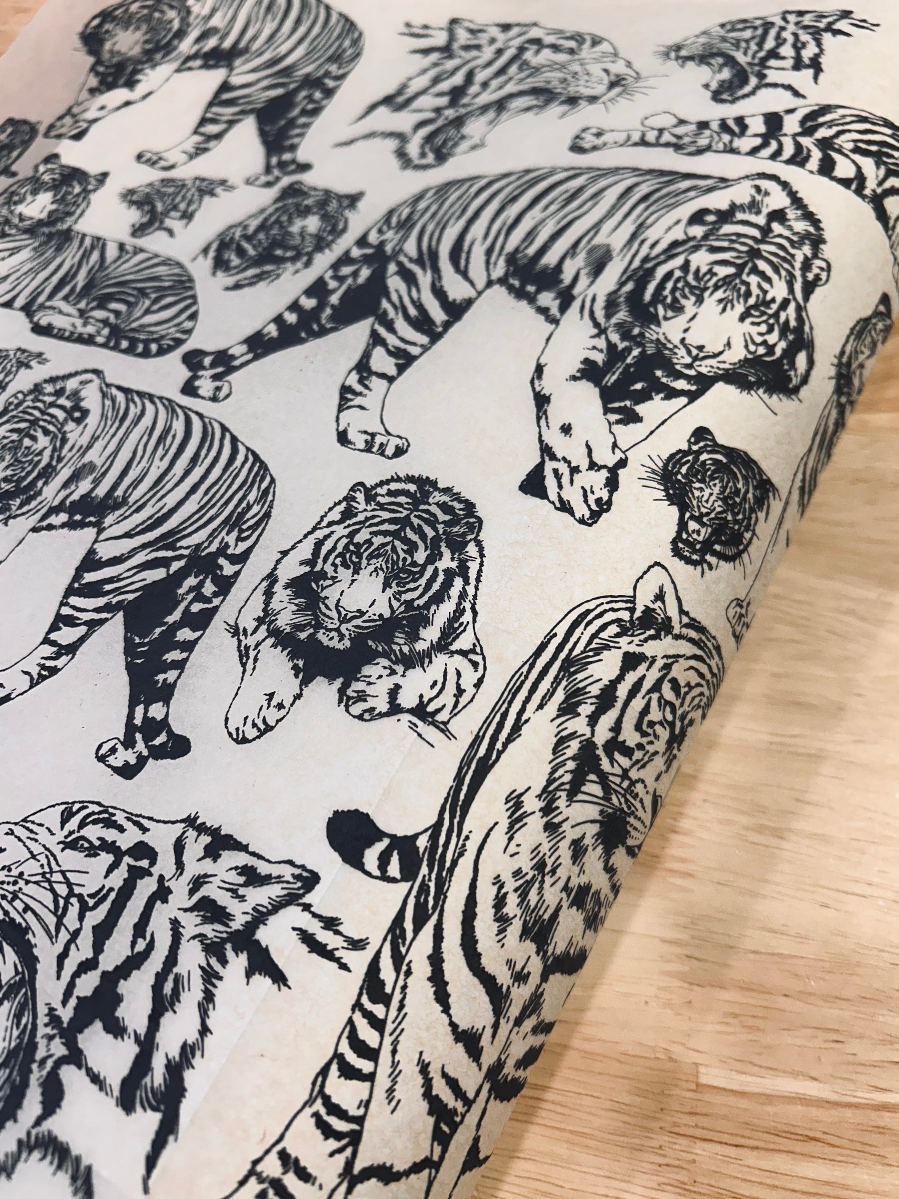 Richard Parker - Underglaze Transfer Sheet