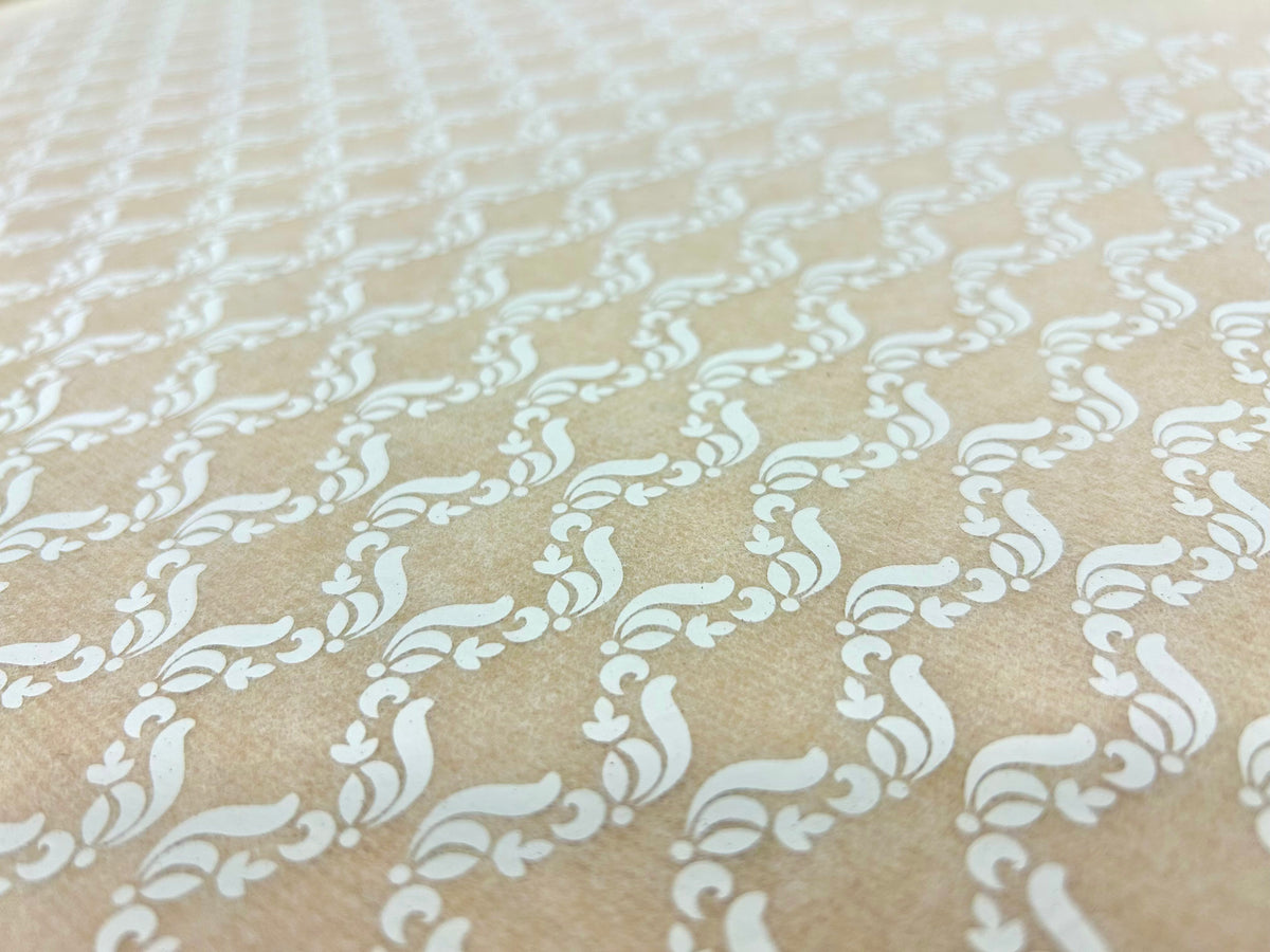 Damask Piping - Underglaze Transfer Sheet