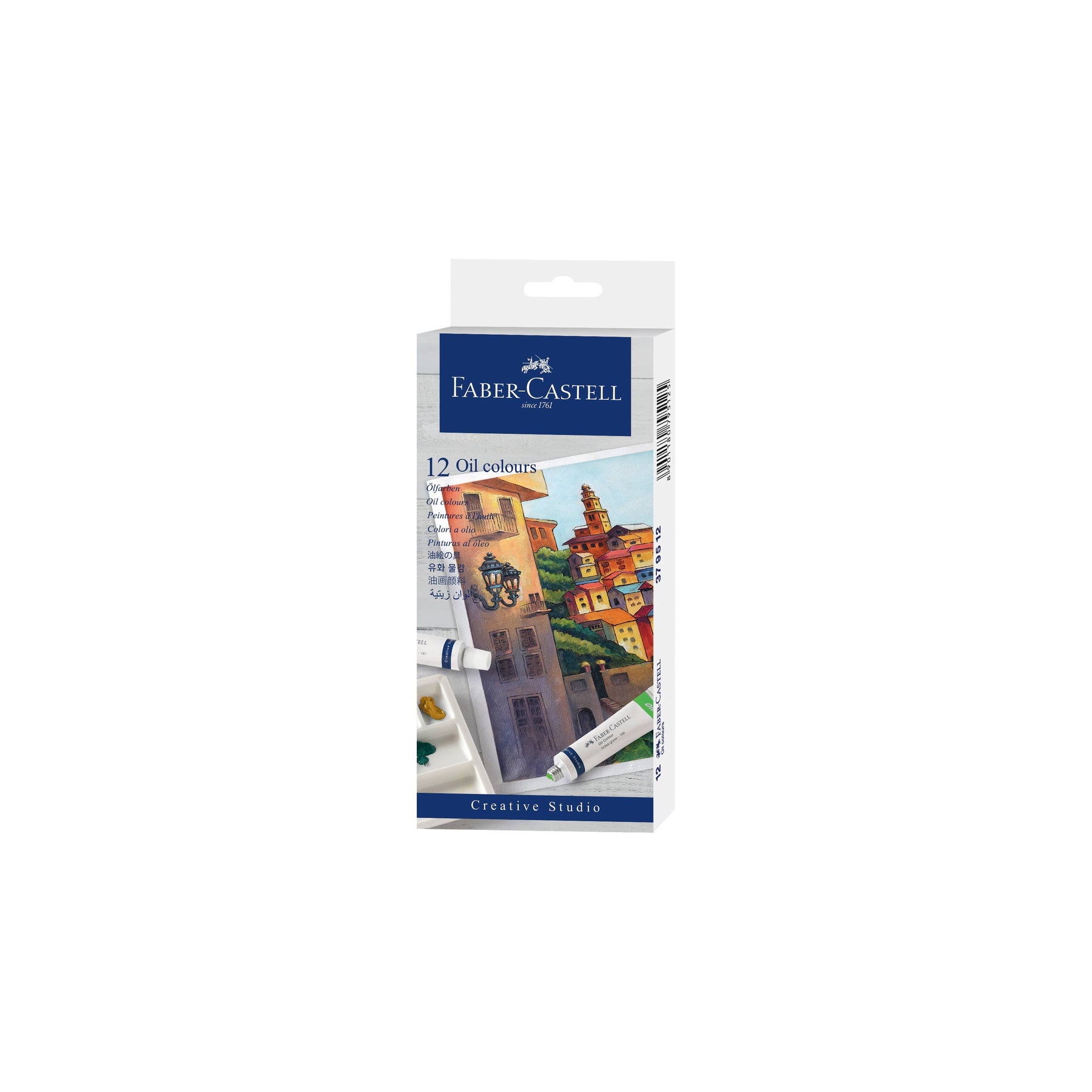 Artist's Oil Paints, Set of 12 Tubes