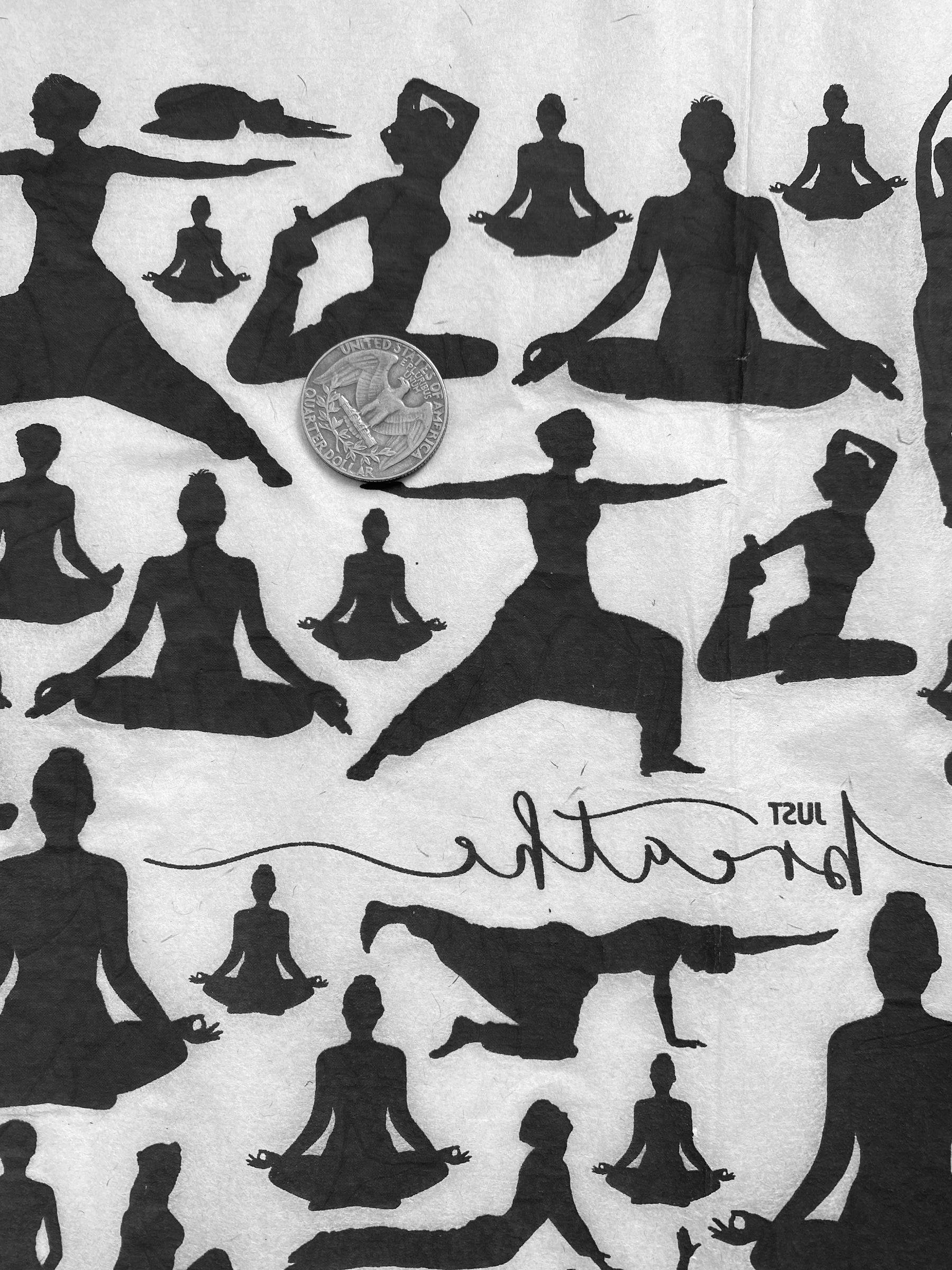 Yoga - Underglaze Transfer Sheet