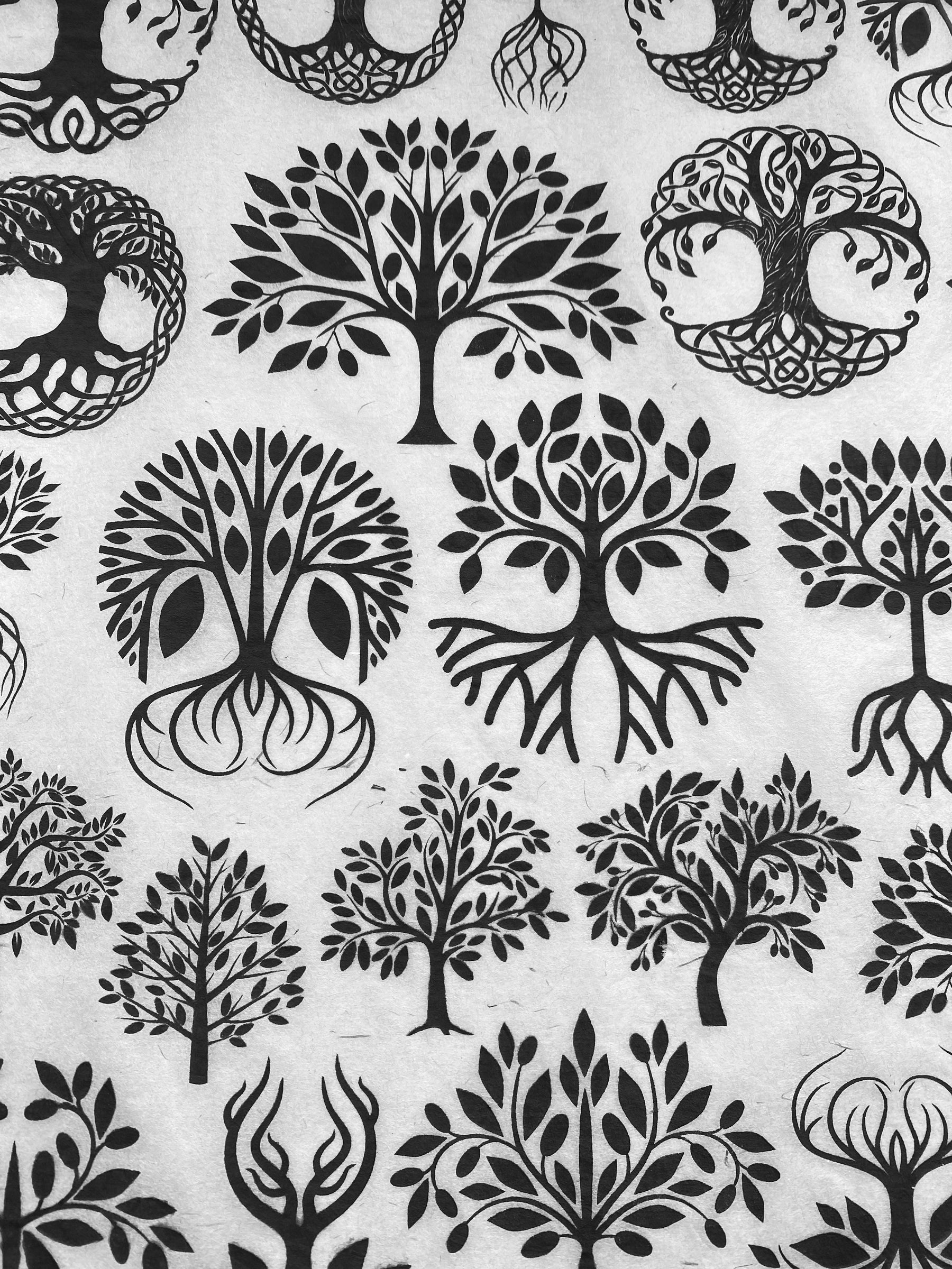 Yggdrasil - Underglaze Transfer Sheet