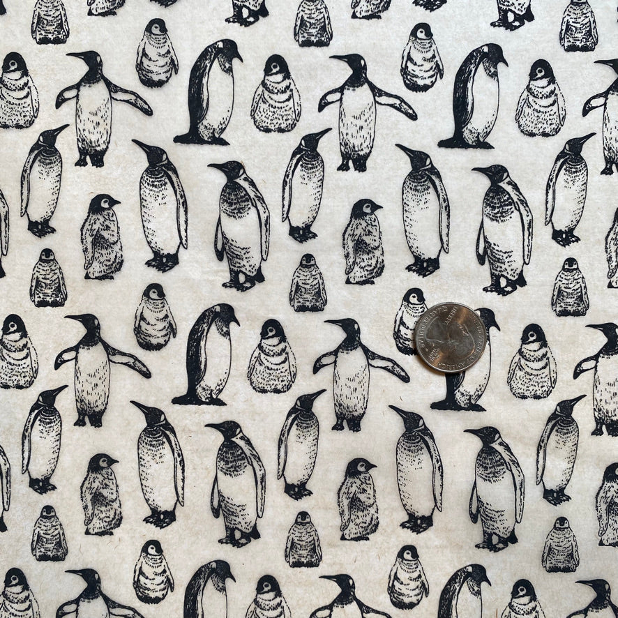 Penguins - Underglaze Transfer Sheet