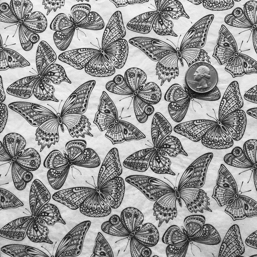 Butterflies - Underglaze Transfer Sheet