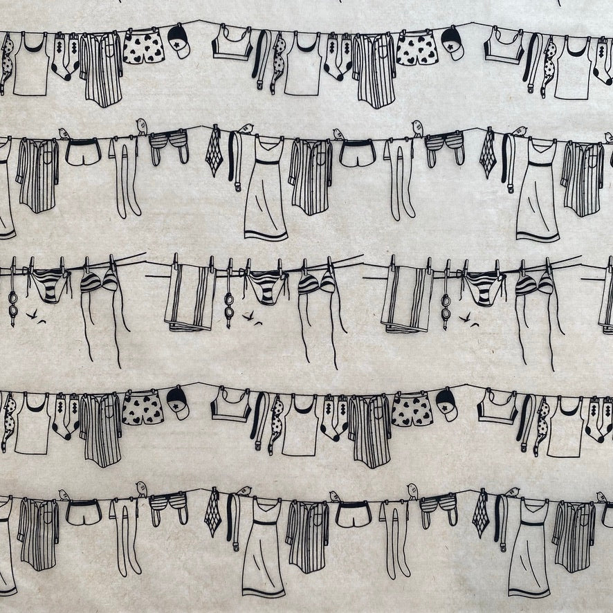 Laundry - Underglaze Transfer Sheet