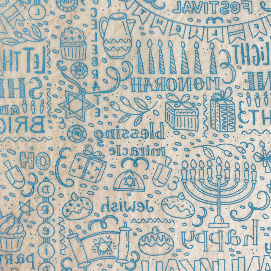 Hanukkah - Underglaze Transfer Sheet