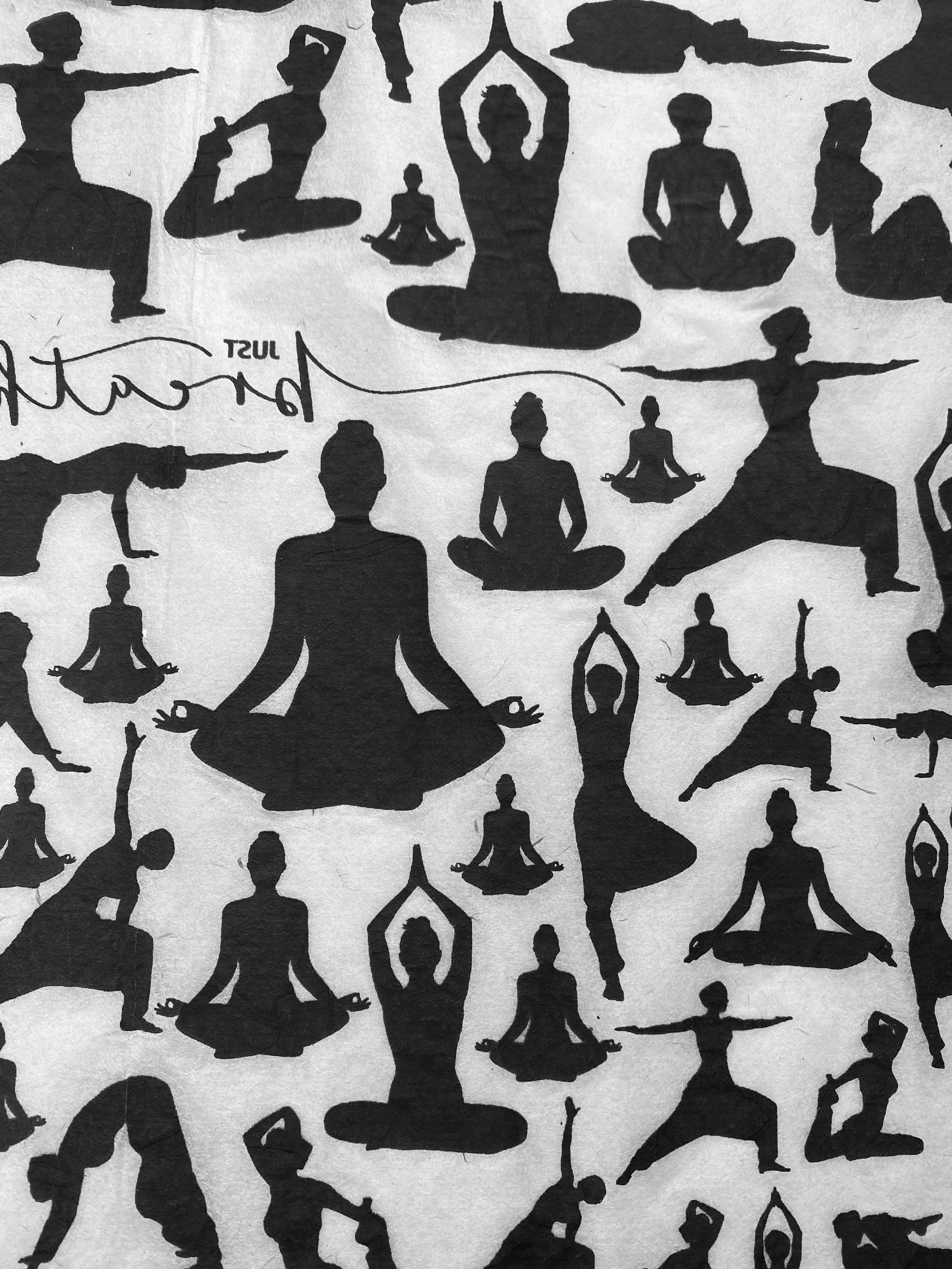 Yoga - Underglaze Transfer Sheet