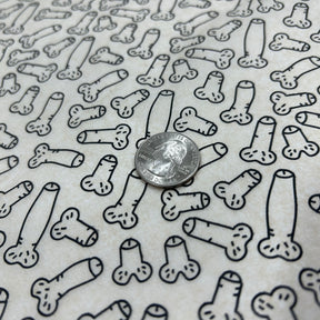 Penis Doodle - Underglaze Transfer Sheet