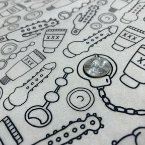 Sex Toys - Underglaze Transfer Sheet