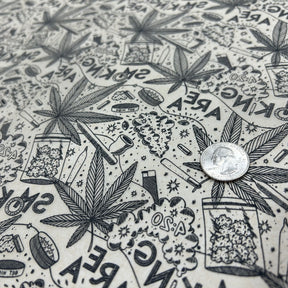 Smoking Section - Underglaze Transfer Sheet