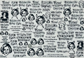 Serial Mom - Underglaze Transfer Sheet