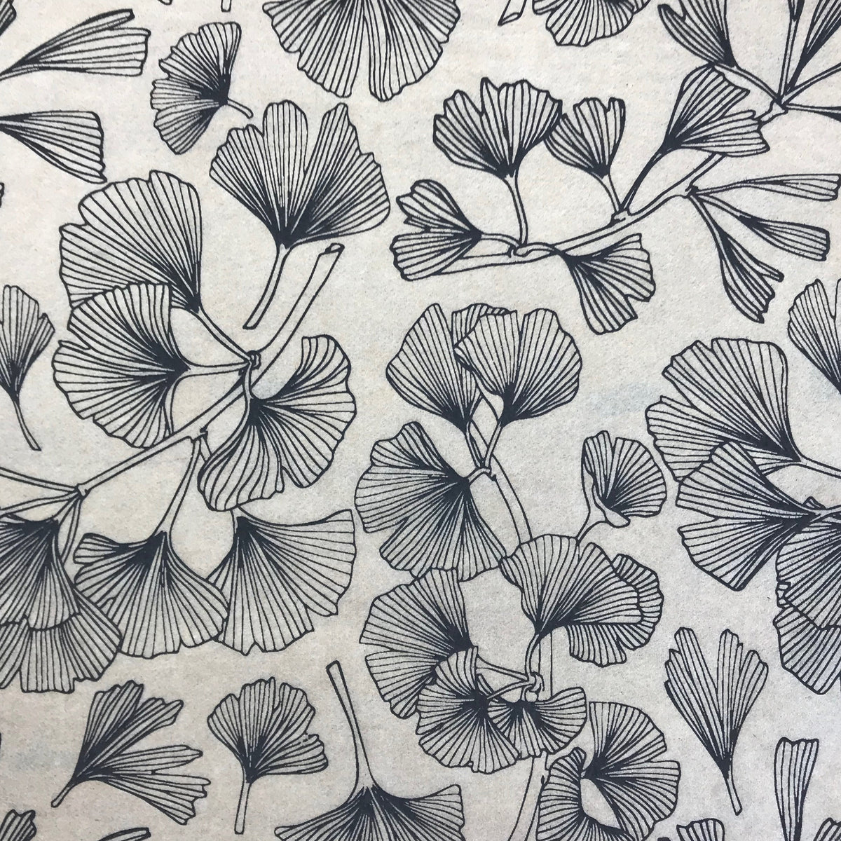 Ginkgo Leaves - Underglaze Transfer Sheet