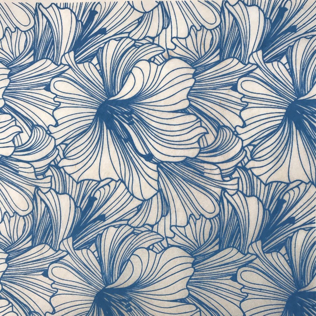 Hibiscus - Underglaze Transfer Sheet