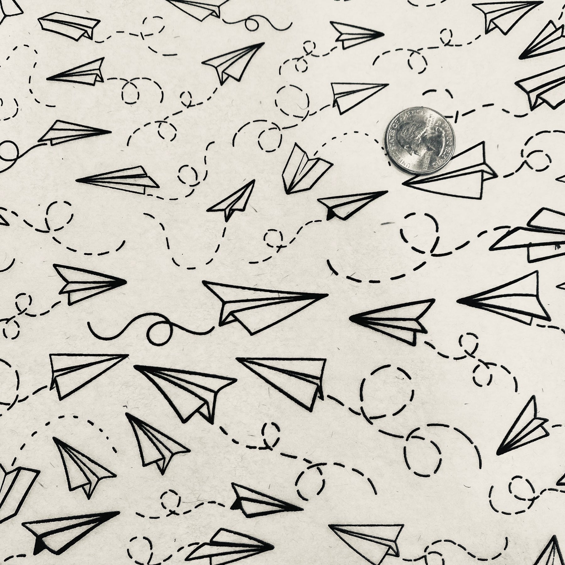 Paper Planes - Underglaze Transfer Sheet