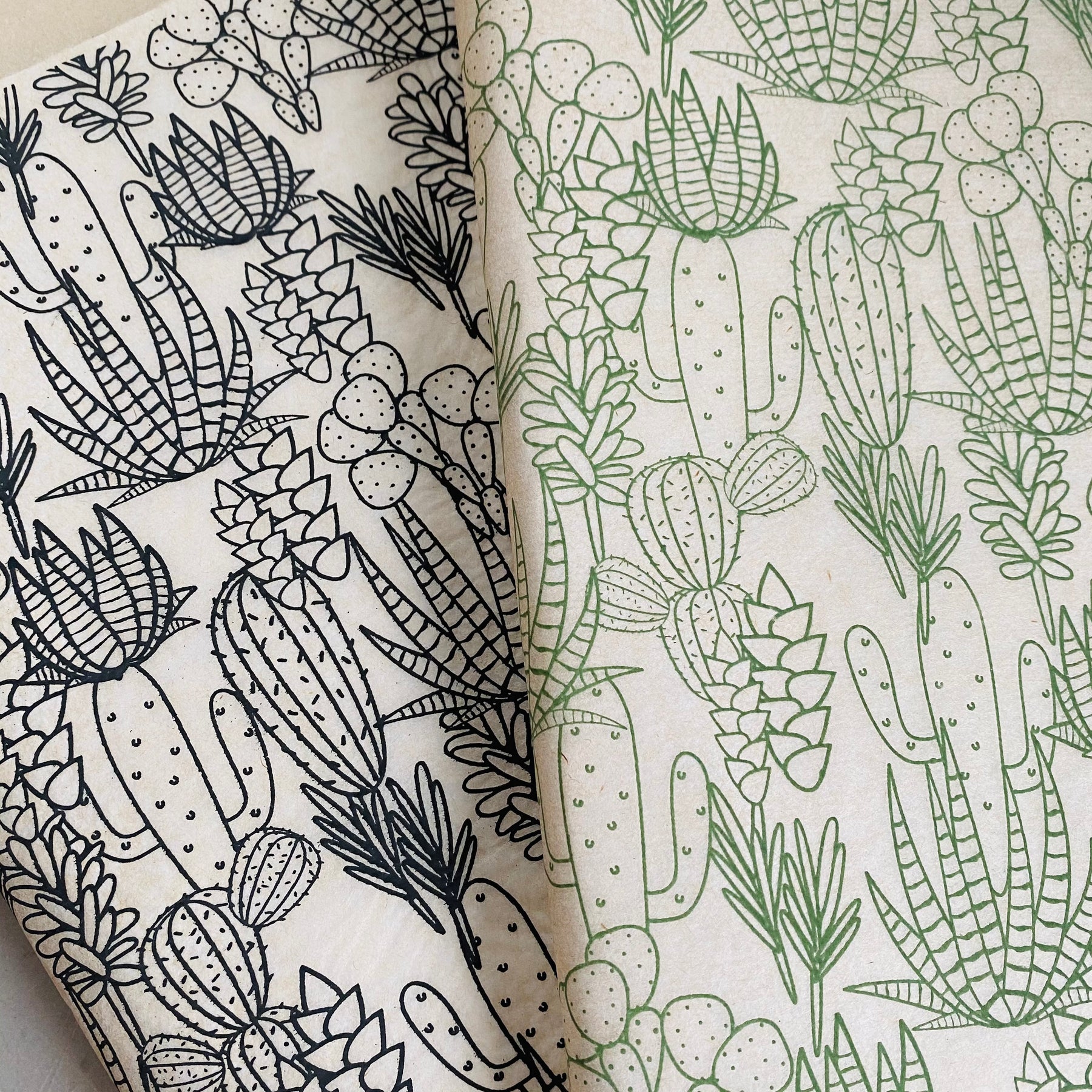 Cacti - Underglaze Transfer Sheet